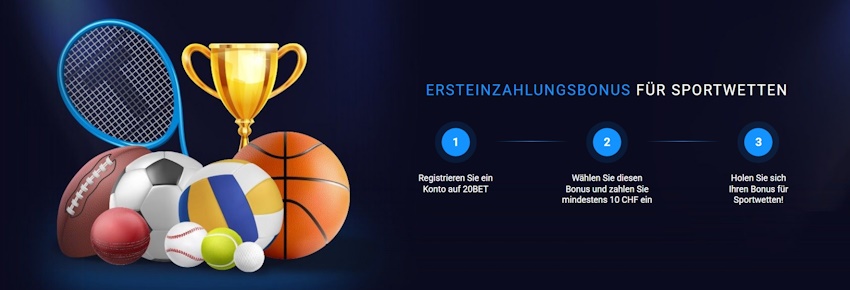 20Bet Sportwetten Willkommensbonus