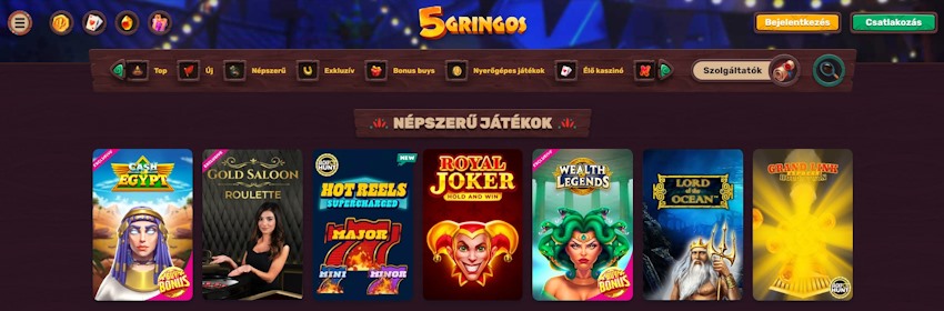 5Gringos Casino Magyarország