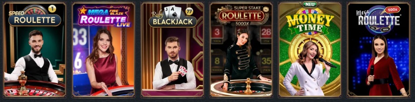 AstroMania Casino Live Spiele