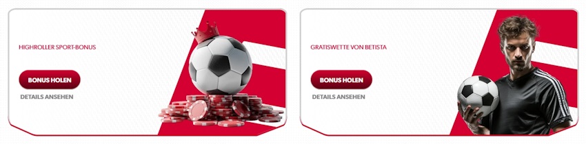 Betista Sportwetten Boni