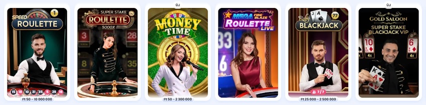 CasinoLab kaszinó élő játékok