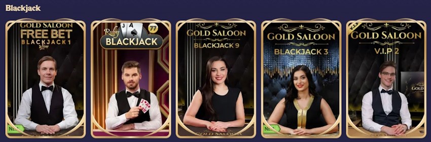 Diva Spin Casino Blackjack Spiele