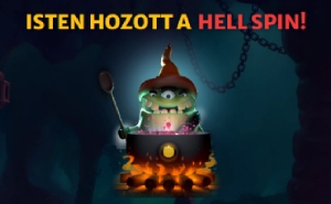 Hell Spin kaszinó üdvözlő bónusz