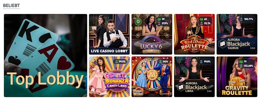 Ivibet Casino Live Spiele