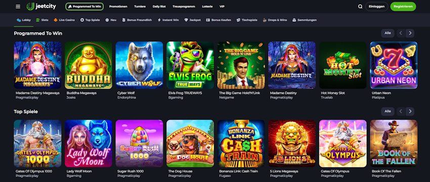 JeetCity Casino Schweiz