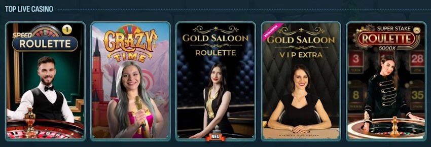 Larabet Casino Live Spiele