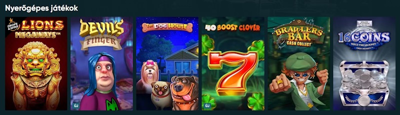 LegendPlay kaszinó nyerőgépes játékok