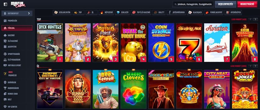 Mafia Casino Magyarország