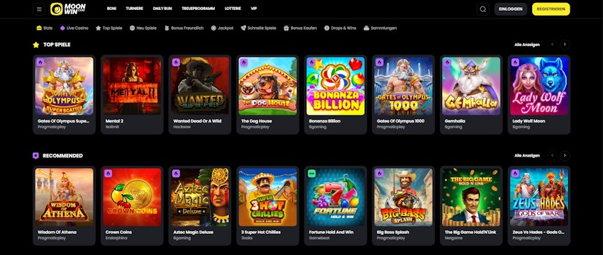 MoonWin Casino Schweiz