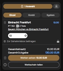 Mr Punter Wettschein