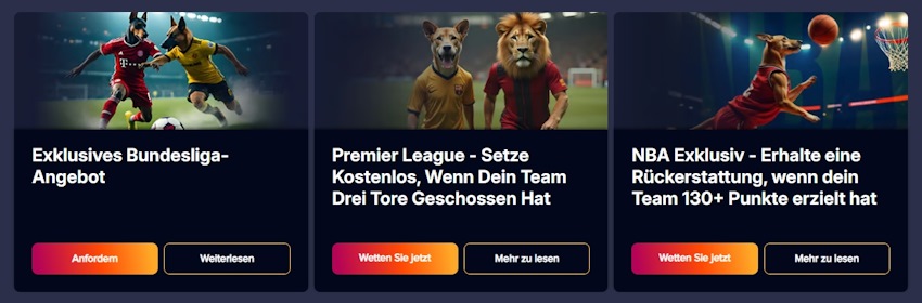 PuppyBet Sportwetten Boni