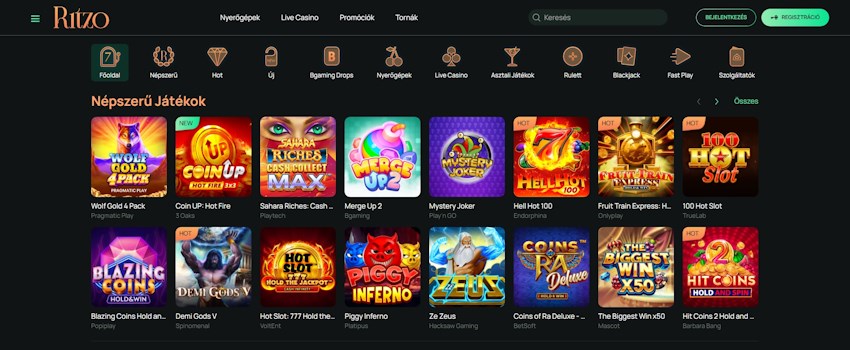 Ritzo Casino Magyarország