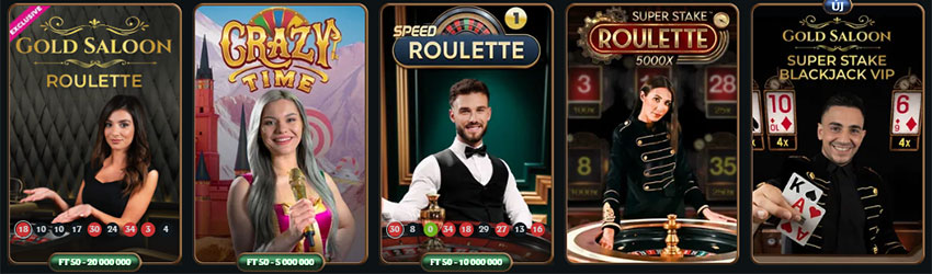 Talismania kaszinó élő játékok