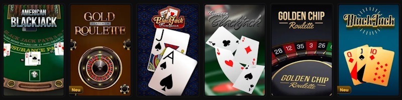 Wildsino Casino Tischspiele