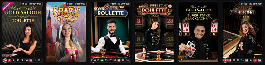 Wildsino kaszinó élő játékok